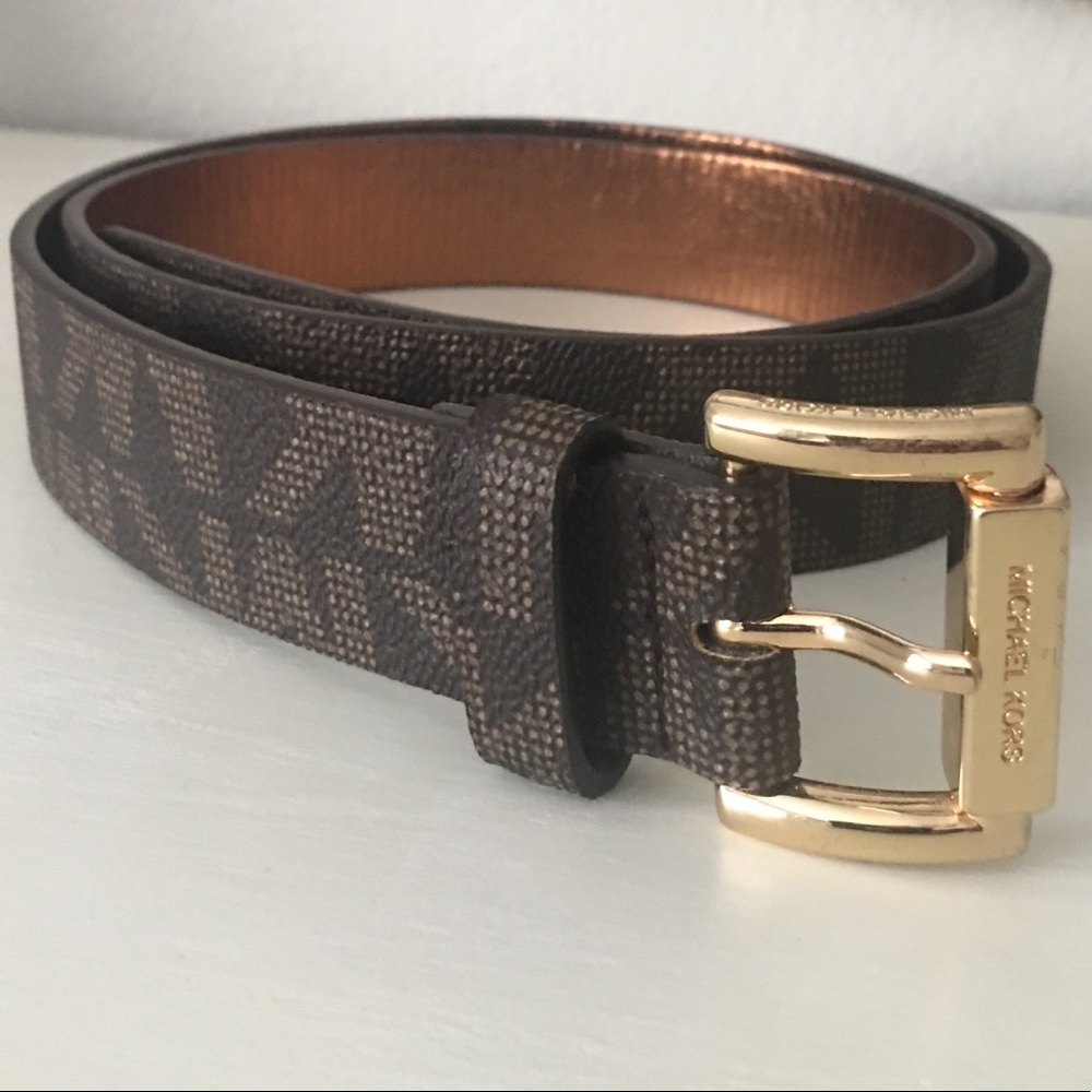 Michael Kors Brown Vegan Leather Size L